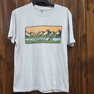 Next Level Apparel Light Gray Tee